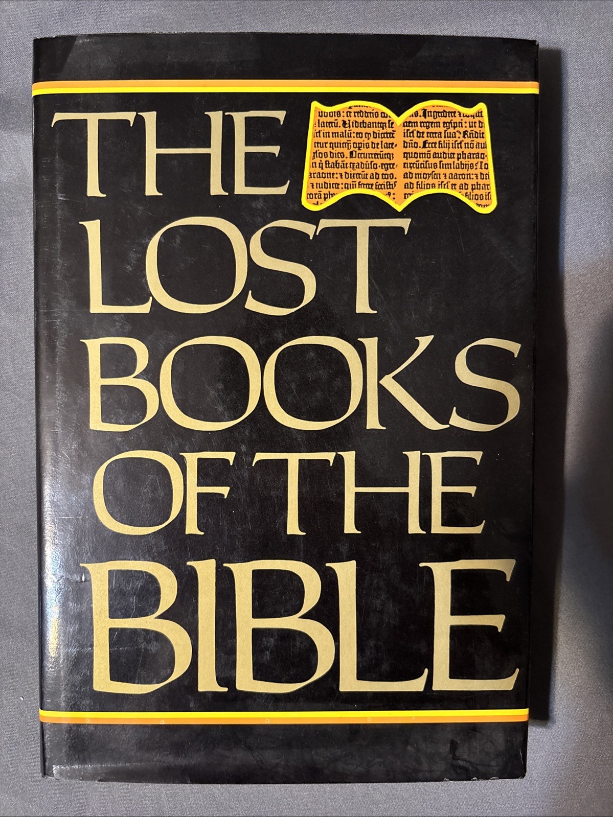 The Lost Books of the Bible 1979 Bell Hardcover Dust Jacket Apocrypha Illustrate