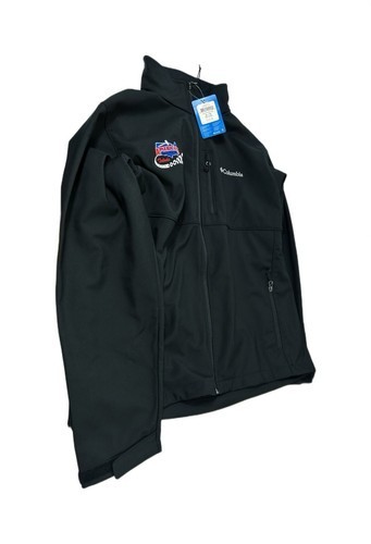 Columbia Men\'s Ascender Softshell Full Zip Jacket Black Size XL