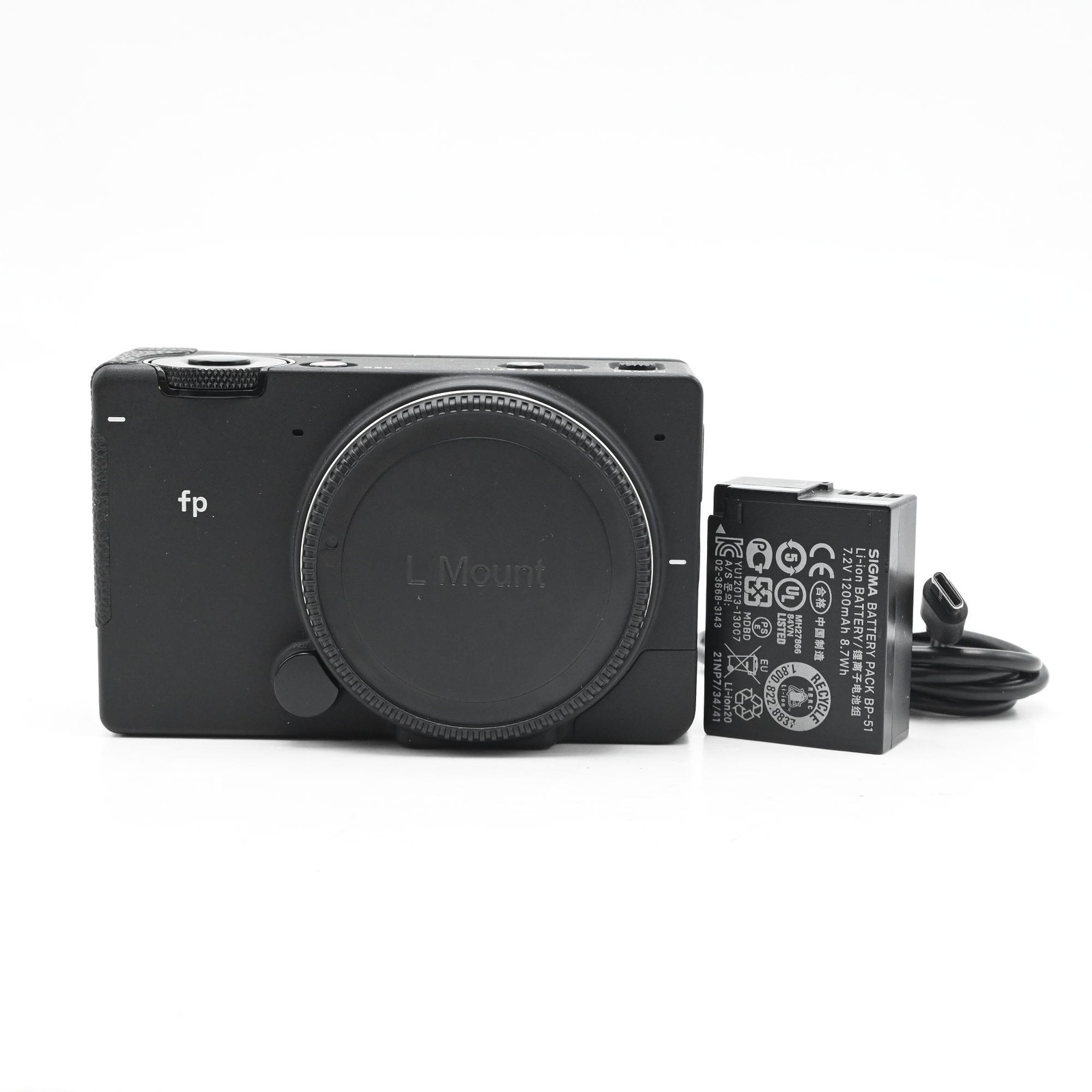 Sigma fp 24.6mp Mirrorless Digital Camera Body Leica L-Mount #833 Sigma fp 24.6mp Mirrorless Digital Camera Body Leica L-Mount #833