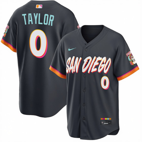 hot Sd Padres Samad Taylor #0 ALL OVER PRINT Jersey ALL SIZE S-5XL