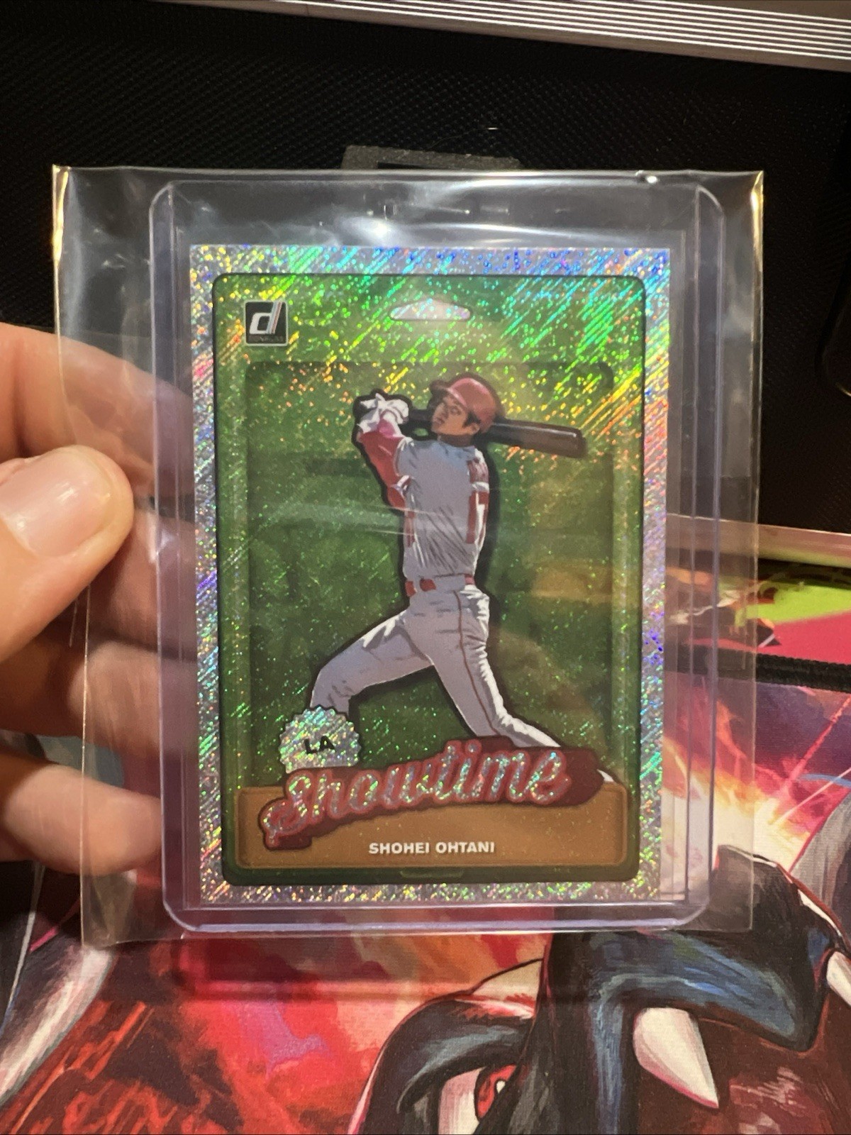 2019 Panini Donruss: Shohei Ohtani Nicknames Showtime #N6 Rapture LA Angels
