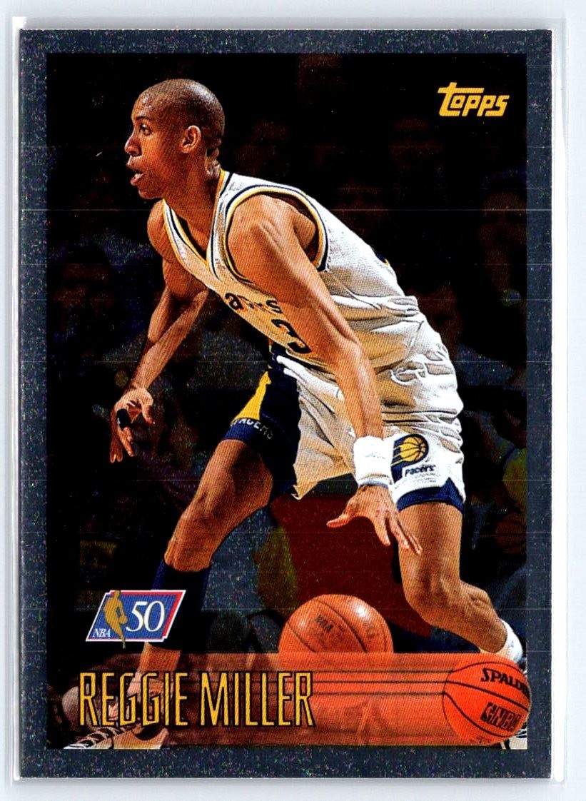 1996-97 Topps #201 Reggie Miller NBA at 50