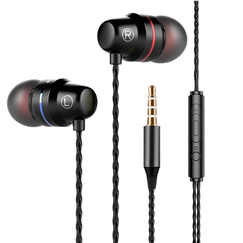 HIFI Bass Stereo Wired Earbuds Headset In-Ear Earphone Headphone MIC 3.5mm USB-C