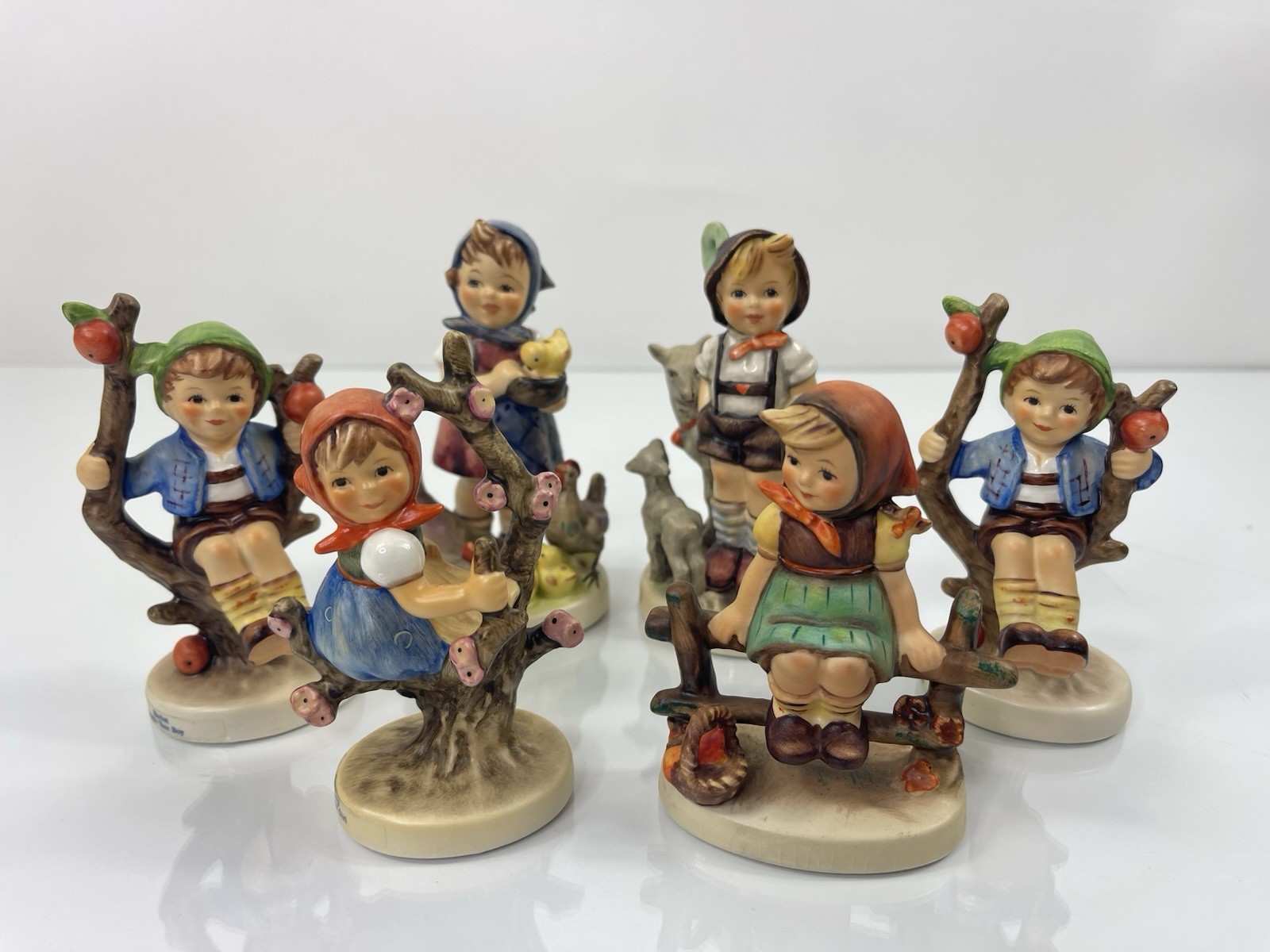 Lot of 6 Vintage Hummel Goebel Figurines Lot of 6 Vintage Hummel Goebel Figurines