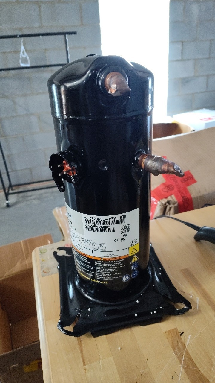 Emerson Copeland Scroll AC Compressor ZP20K5EPFV830 G2U Emerson Copeland Scroll AC Compressor ZP20K5EPFV830 G2U