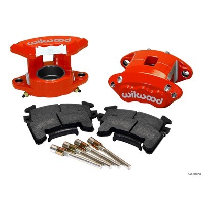 Wilwood 140-12097-R, Brake Caliper Kit D154 Red Powder Coat for GM Front Wilwood 140-12097-R, Brake Caliper Kit D154 Red Powder Coat for GM Front