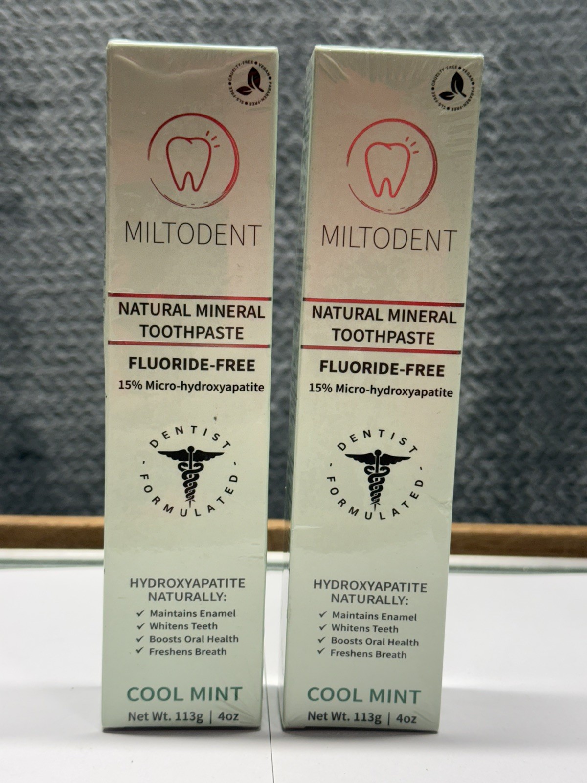 Hydroxyapatite Toothpaste – MILTODENT 15% Micro-Hydroxyapatite Premium Toothpast Hydroxyapatite Toothpaste – MILTODENT 15% Micro-Hydroxyapatite Premium Toothpast