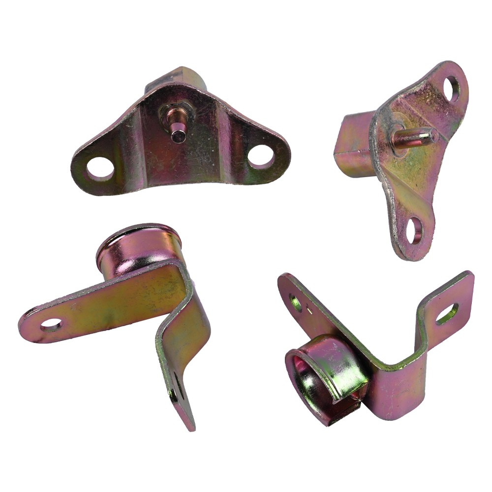 4 Pcs Left Right Tailgate Hinge Kit Fit 1999-2007 GMC Sierra Chevy Silverado