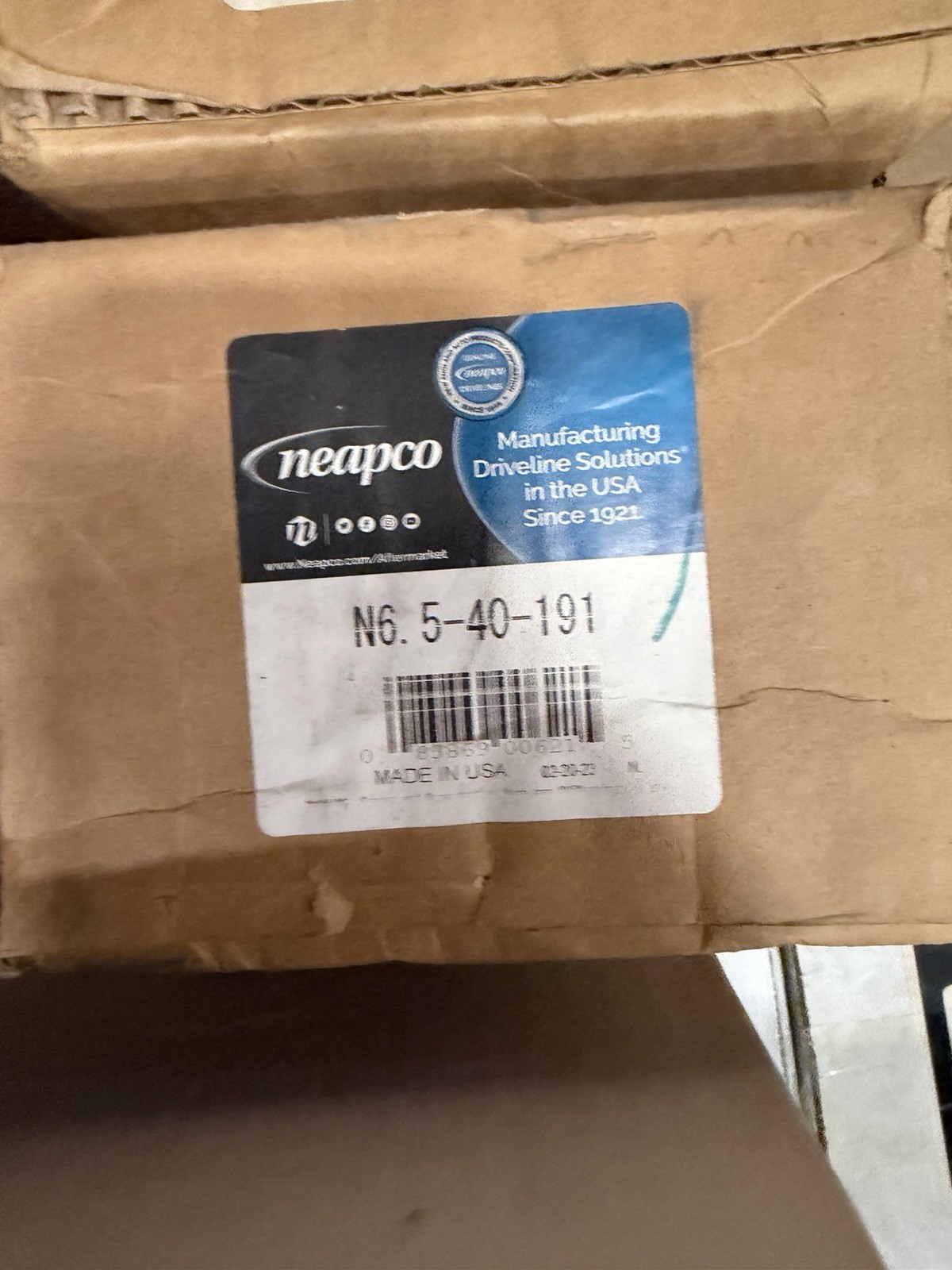 Neapco N6.5-40-191 drive shaft stub
