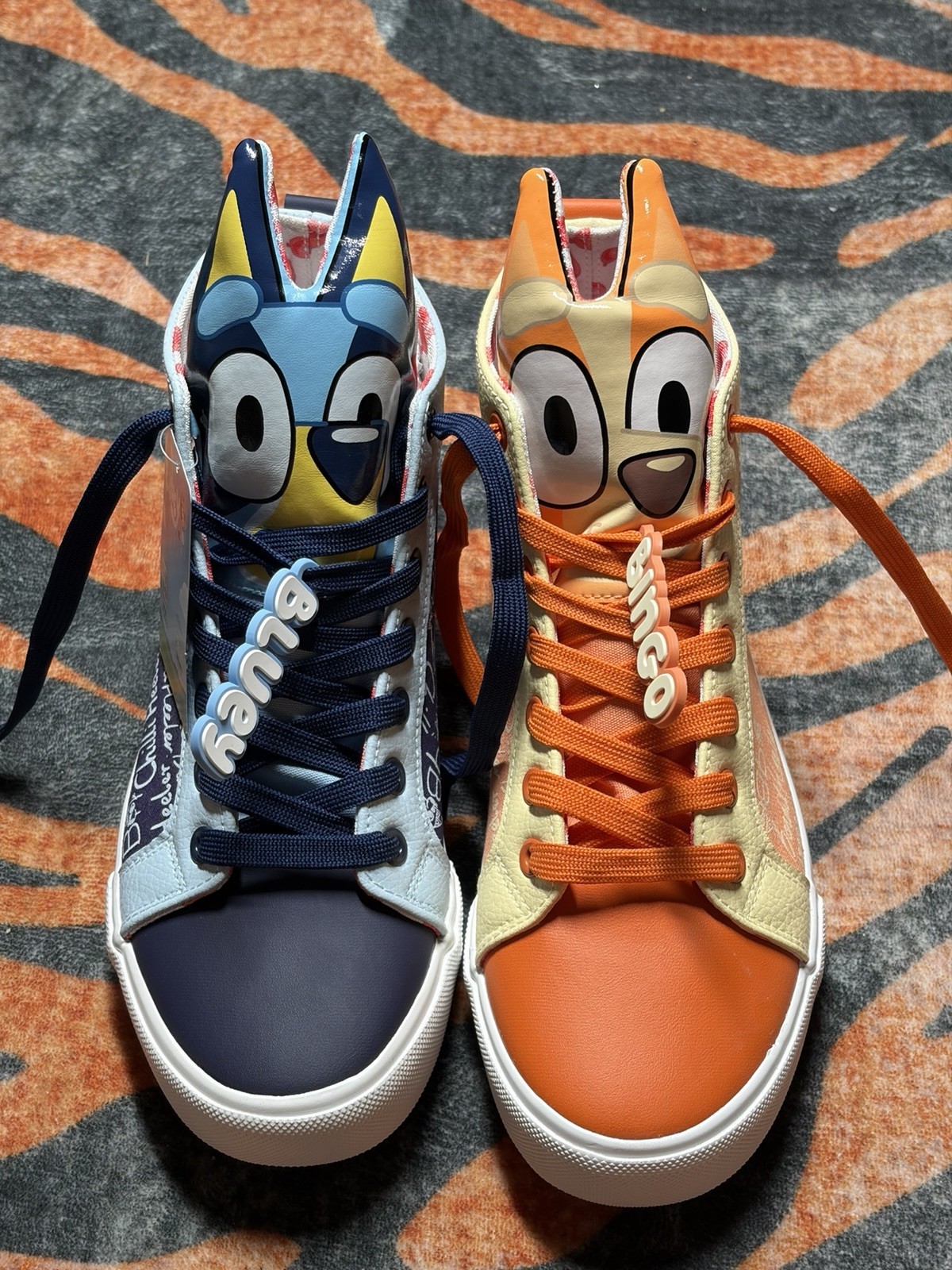 NWT Bluey & Bingo Ground Up Keepy Uppy Men’s Size 7 High Top, Ground Up Shoes NWT Bluey & Bingo Ground Up Keepy Uppy Men’s Size 7 High Top, Ground Up Shoes