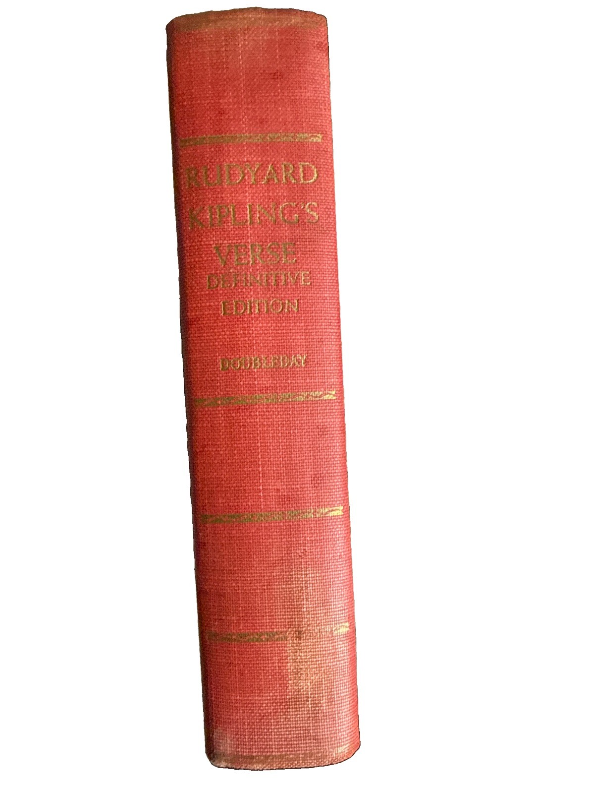 Vintage Rudyard Kipling’s Verse Definitive Edition 1945 Hardcover VERY GOOD PLUS Vintage Rudyard Kipling’s Verse Definitive Edition 1945 Hardcover VERY GOOD PLUS
