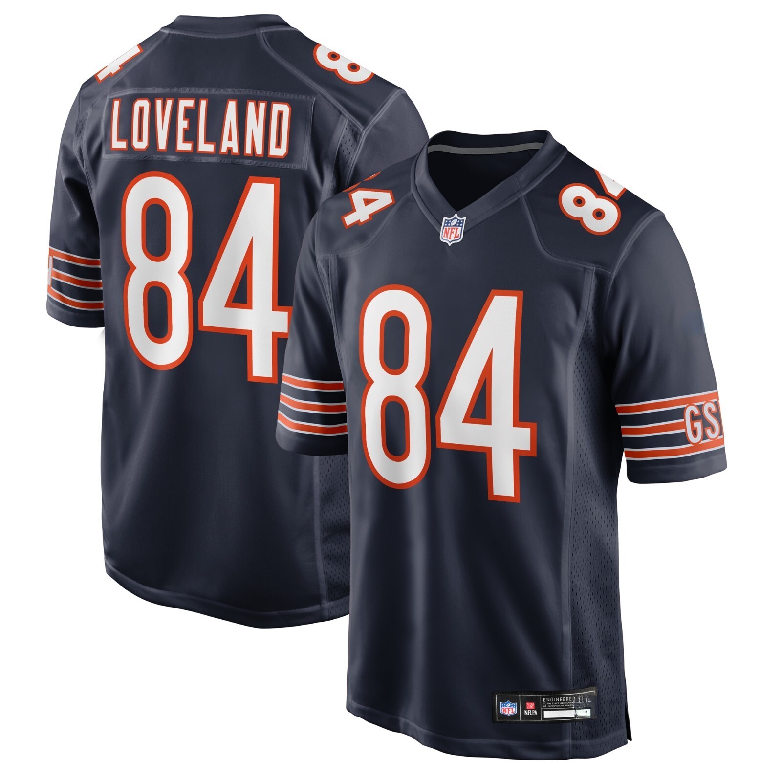 NWT Men's Colston Loveland Navy 2025 Jersey #84 Stitched