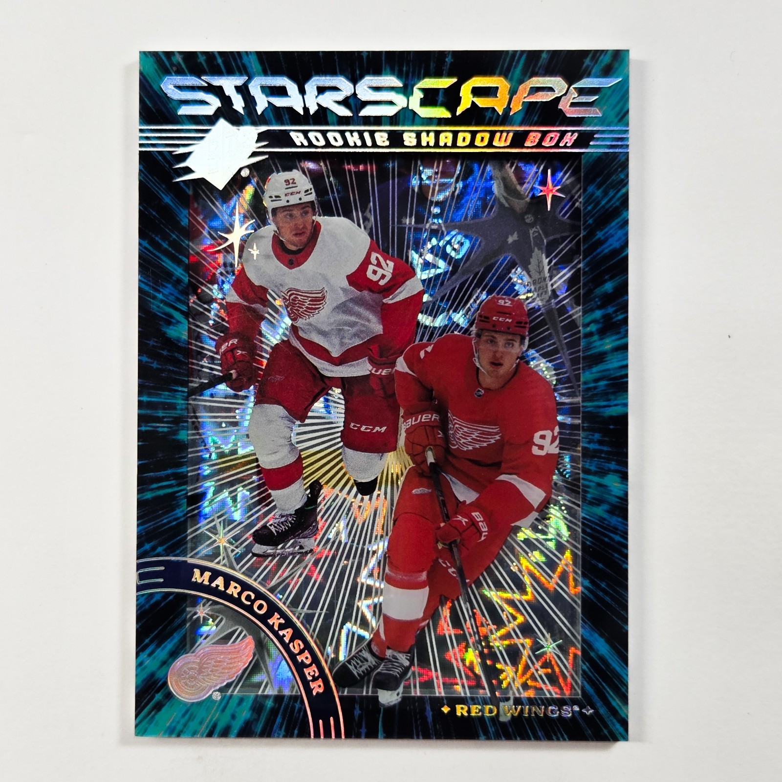2023-24 SPx - Starscape Shadow Box Rookies Marco Kasper #SS-37 Silver 33/99