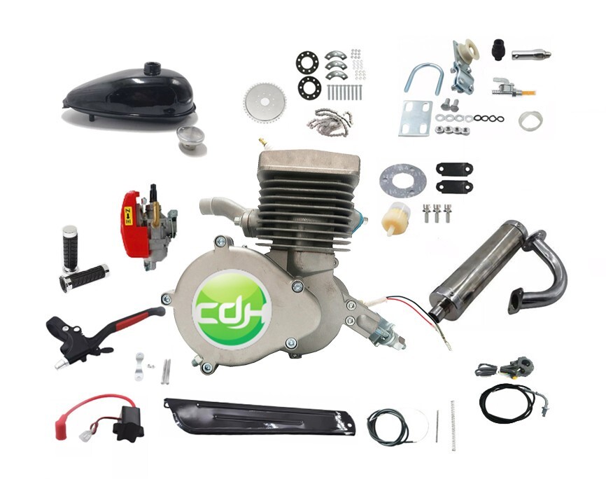 CDHPOWER 2 Stroke 52mm YD85 Engine Kit - Gas Motorized Bicycle Motor Kit 85CC