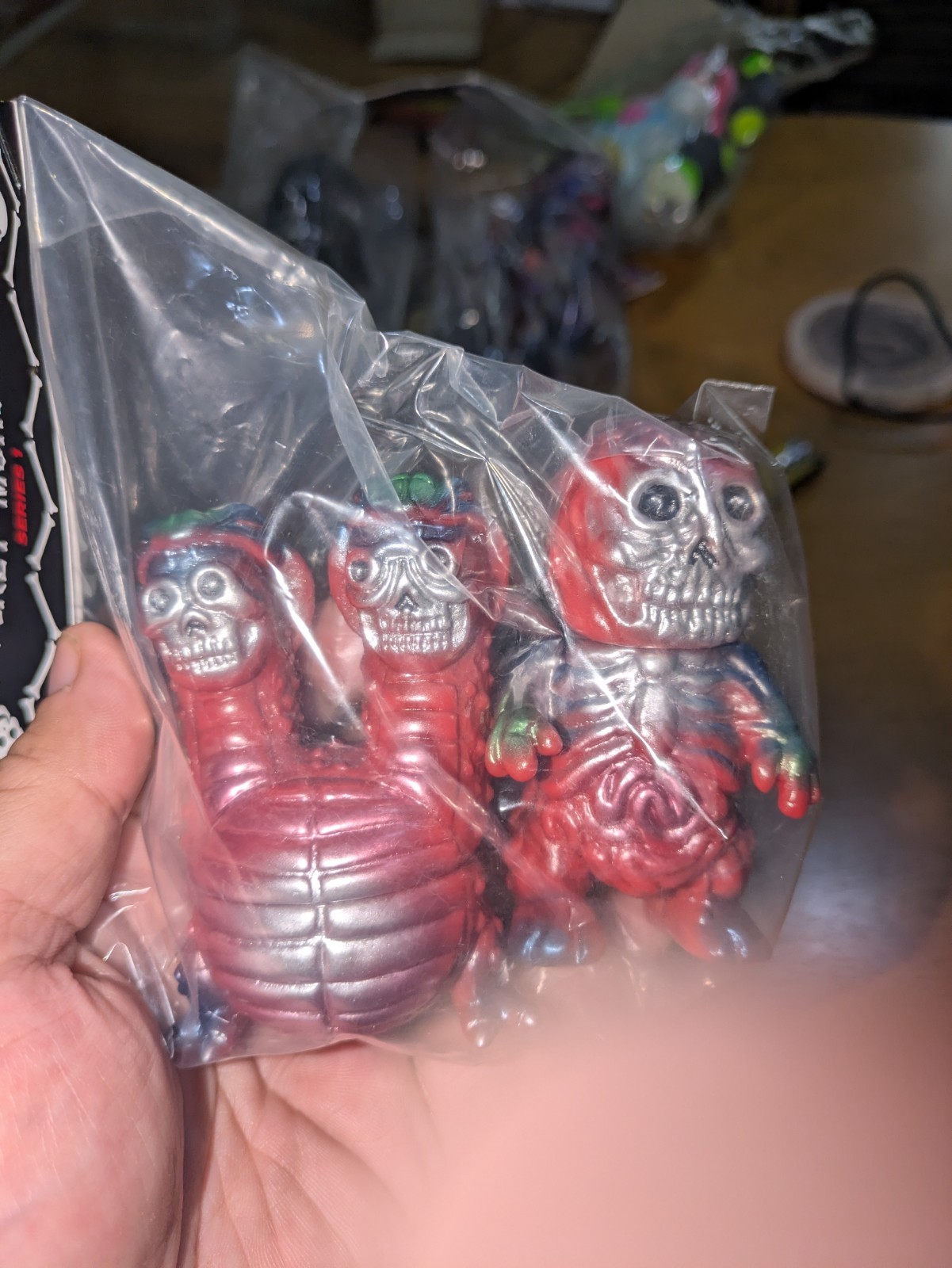 Splurrt Dokura Set Of 2 1st Release Sofubi NIB  MVH Grody SHOGUN NAG HXS Kaiju