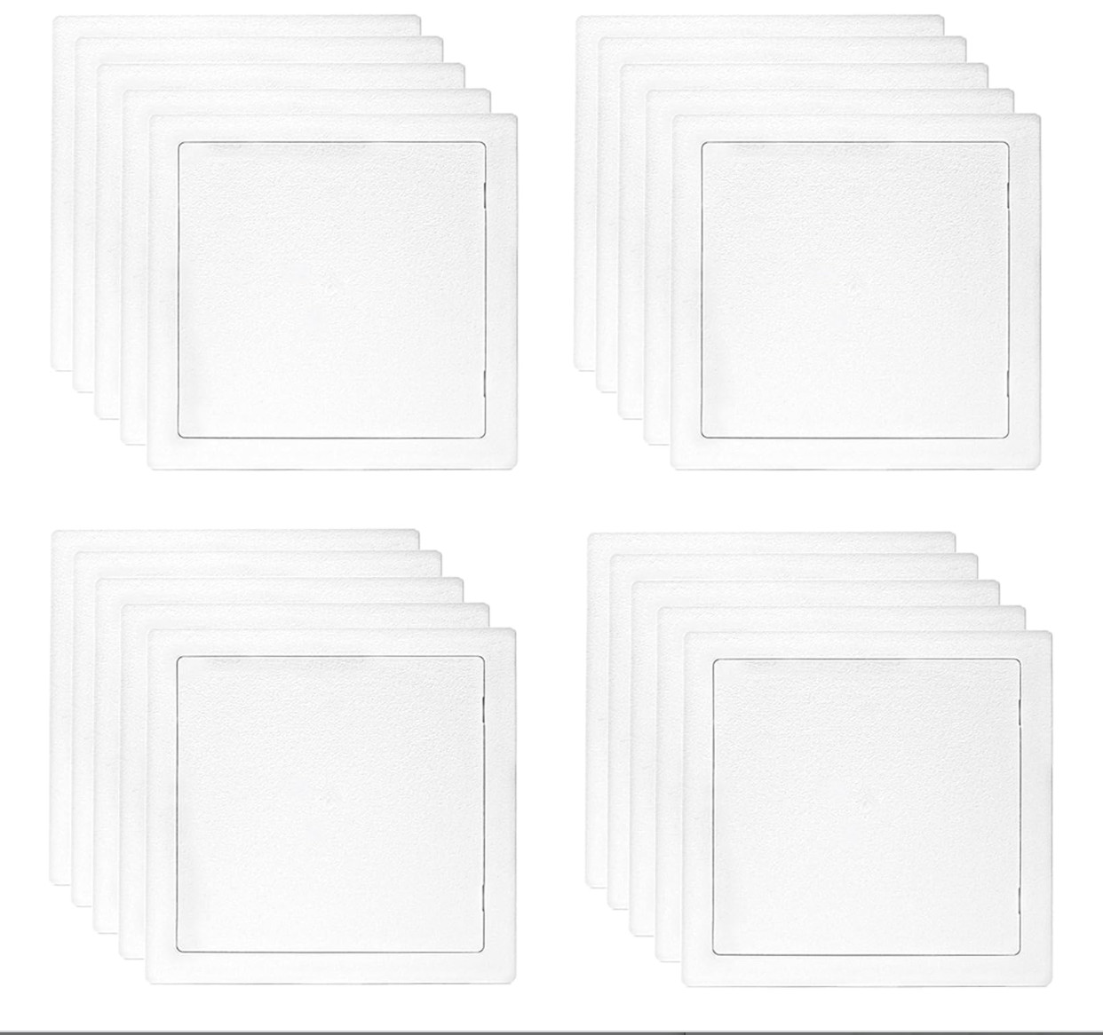 20 Pack Morvat 12x12 Access Panels for Drywall & Ceiling w/ Door Heavy Duty