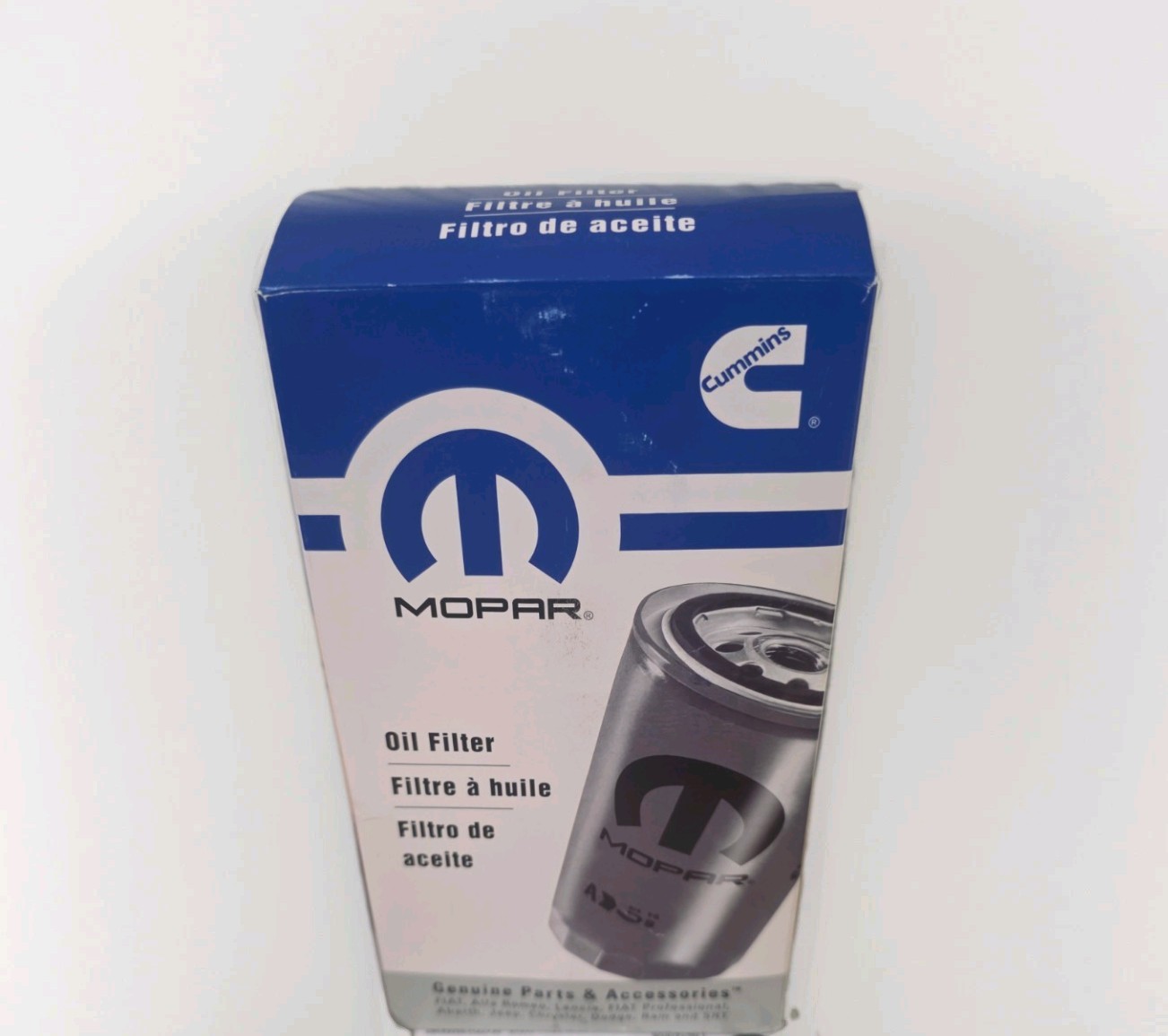 OEM MOPAR RAM CUMMINS 5.9L 6.7L DIESEL ENGINE OIL FILTER 5083285AA M0-285 OEM MOPAR RAM CUMMINS 5.9L 6.7L DIESEL ENGINE OIL FILTER 5083285AA M0-285