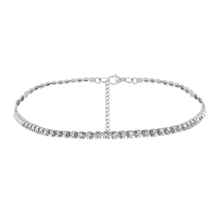 Women\'s Fashion Jewelry Crystal Choker Necklace Women\'s Fashion Jewelry Crystal Choker Necklace