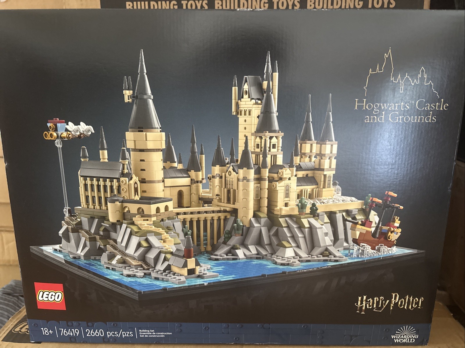 Lego Harry Potter Hogwarts Castle And Ground (76419) 2660 Pieces Lego Harry Potter Hogwarts Castle And Ground (76419) 2660 Pieces