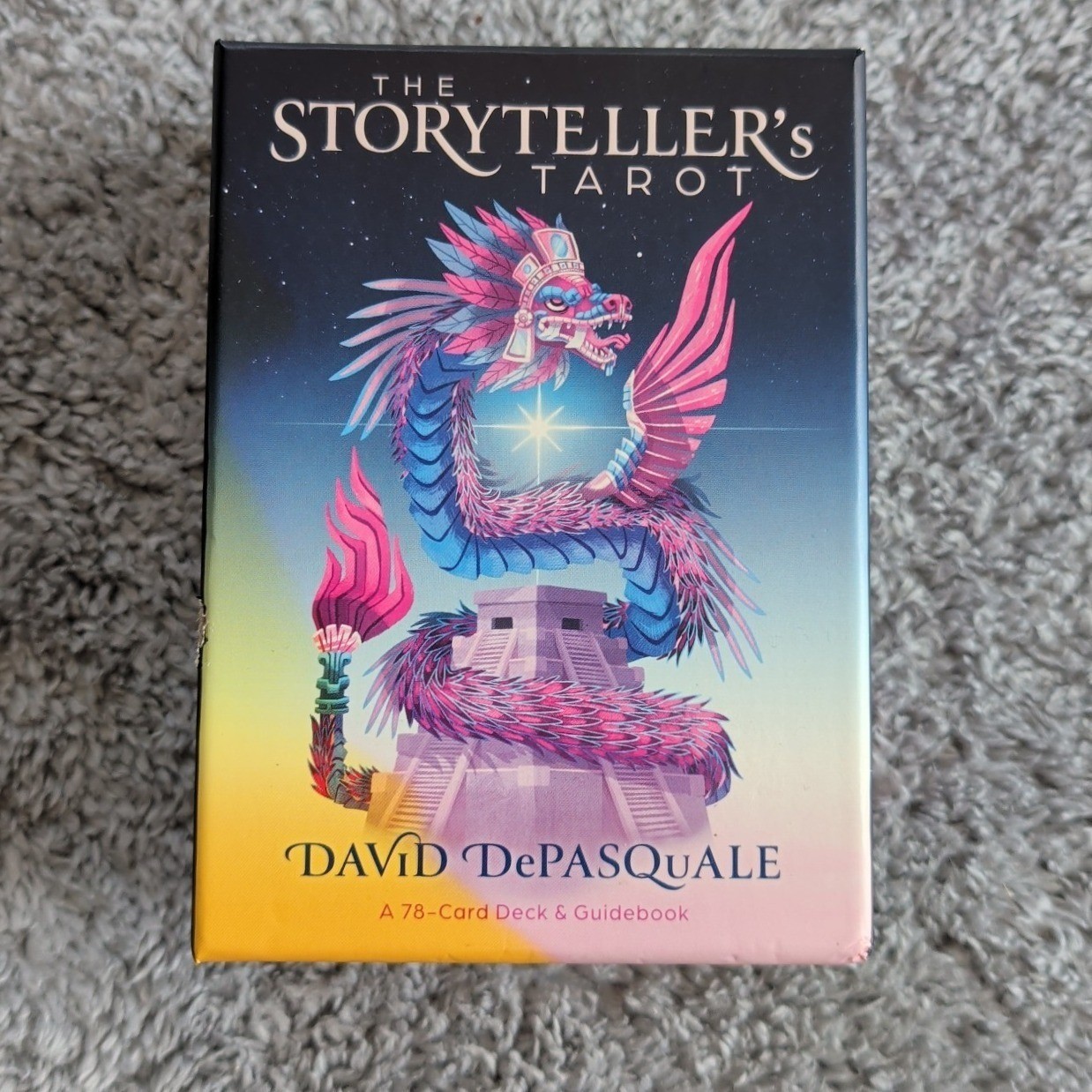 THE STORYTELLER\'S TAROT by David DePasquale 78 Card Deck Complete EUC