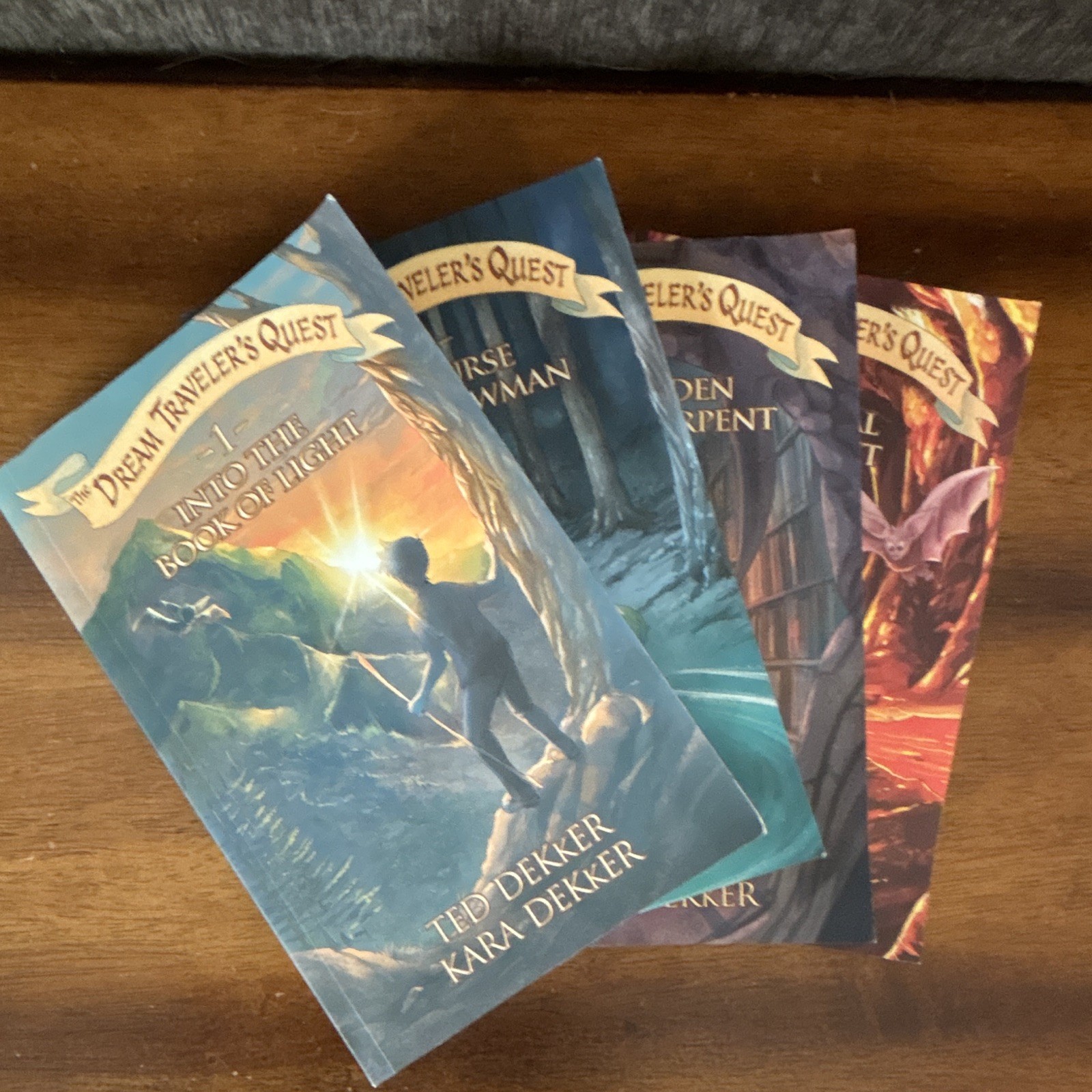 The Dream Travelers Quest series: four book kid series by Ted and Kara Dekker
