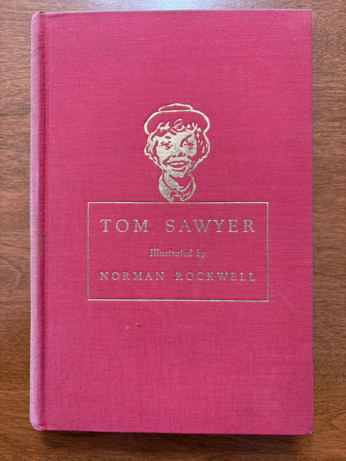 Vtg Tom Sawyer Mark Twain Illustrator Norman Rockwell HC 1936 Heritage Press