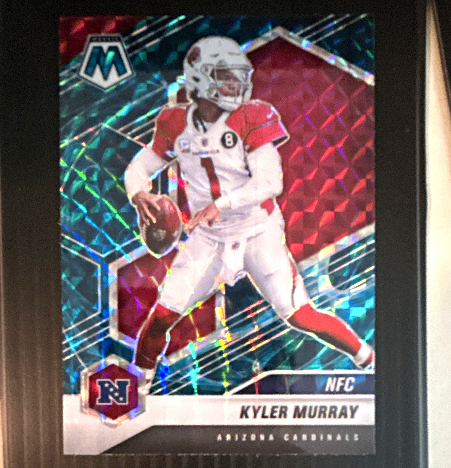 Kyler Murray Genesis Mosaic Case Hit PRIZM Variations 2021 Panini Mosaic #204