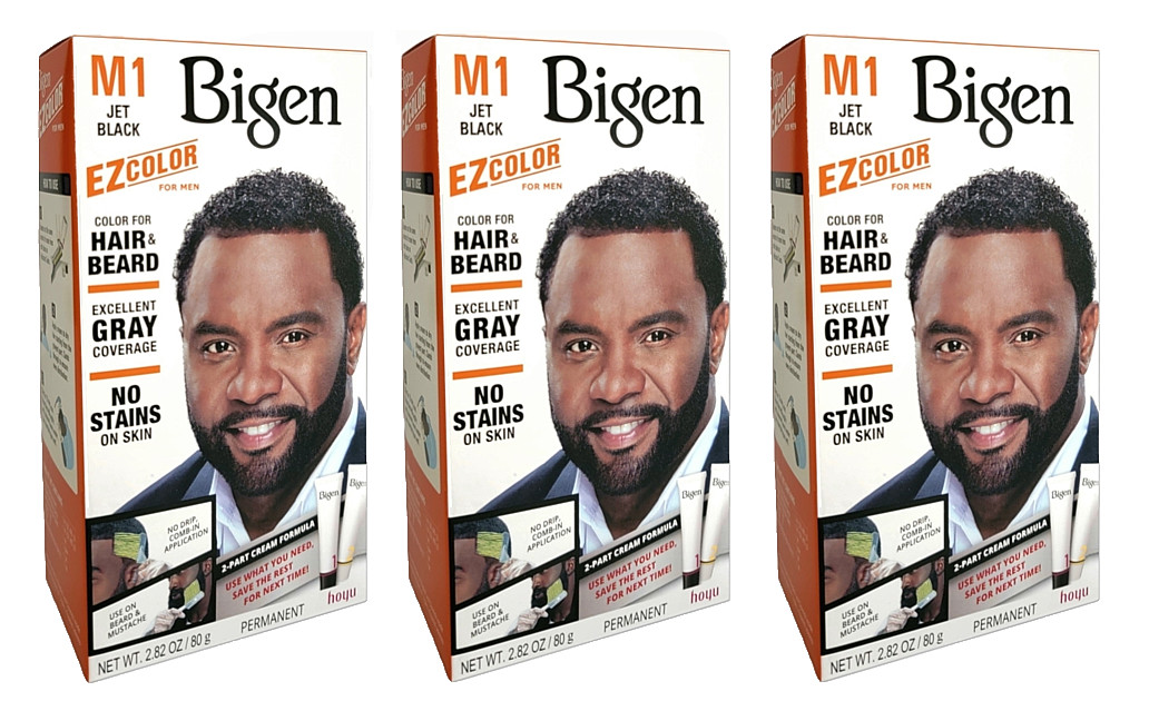 Bigen EZ Color For Men M1 Jet Black - 3 Pack Bigen EZ Color For Men M1 Jet Black - 3 Pack