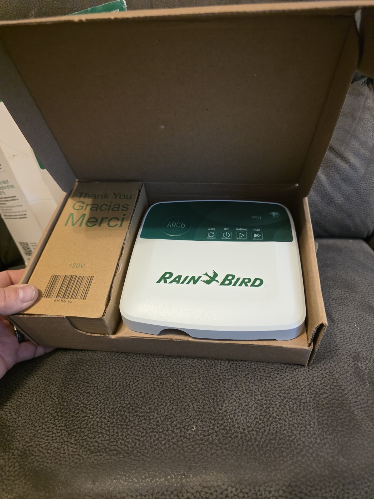 Rain Bird ARC61 Smart WiFi Sprinkler Controller, 6-Zone Indoor/Outdoor Alexa