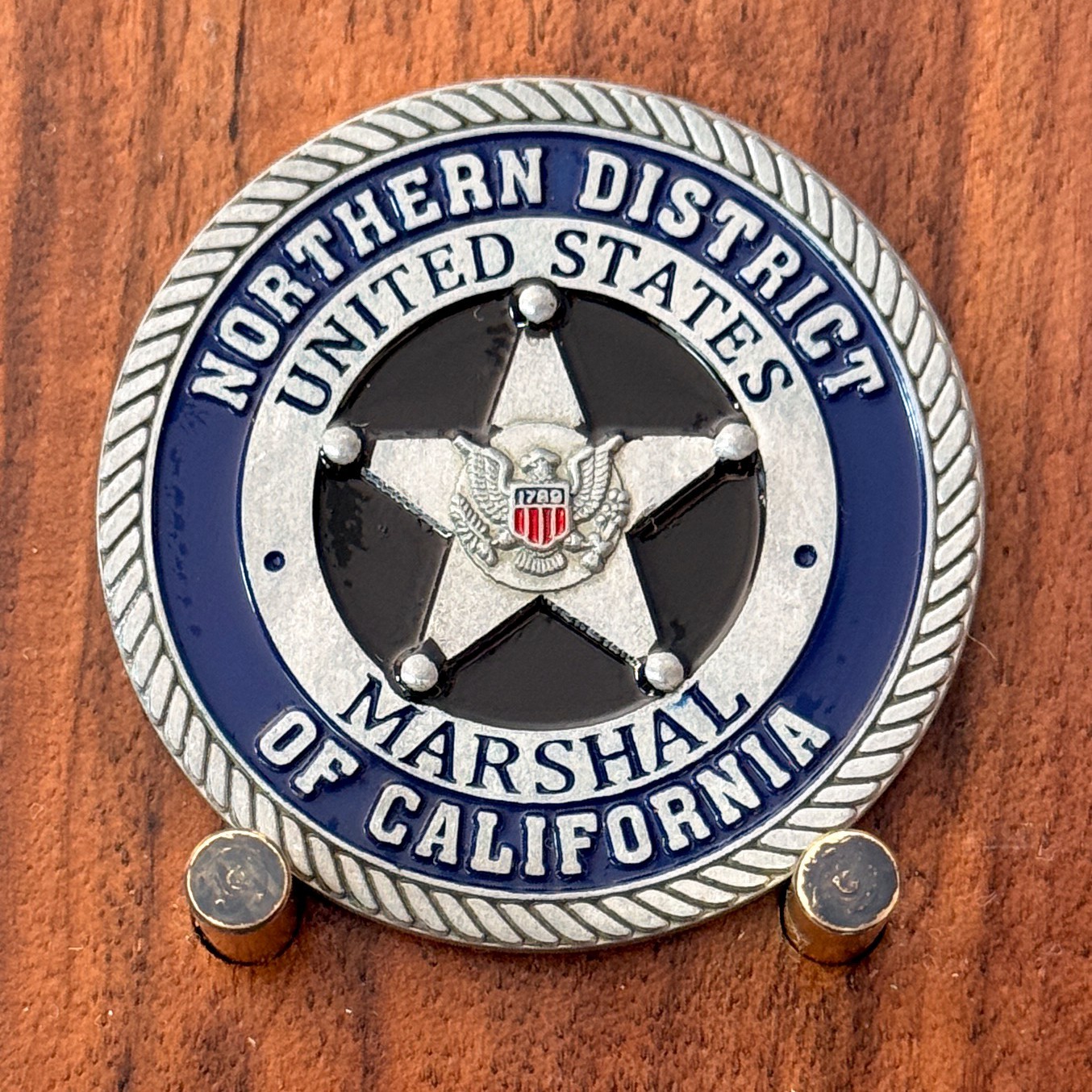 US Marshals Service Northern District Of California Challenge Coin M#24 US Marshals Service Northern District Of California Challenge Coin M#24
