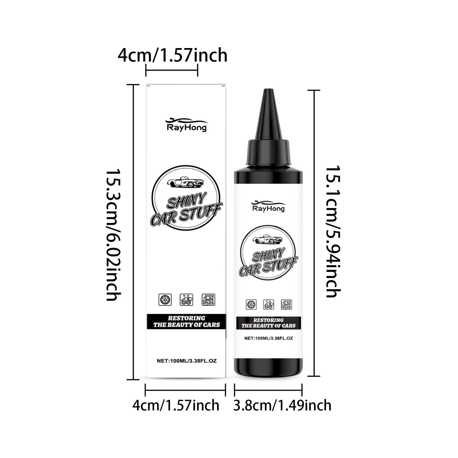 100ml Coating Agent for Automotive Waterproof UV Resistant Dustproof Long