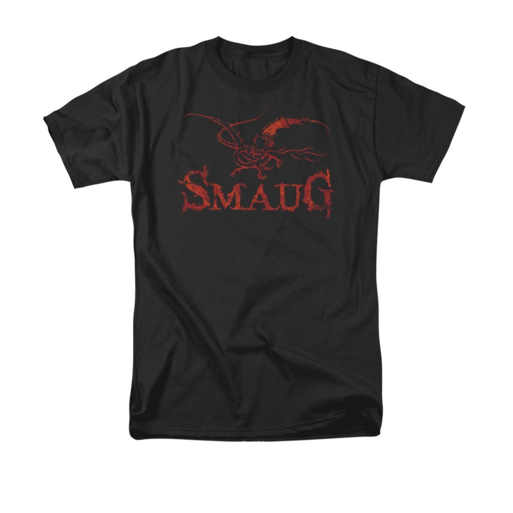 Hobbit Desolation of Smaug DRAGON Adult Men\'s Licensed Graphic Tee Shirt SM-6XL
