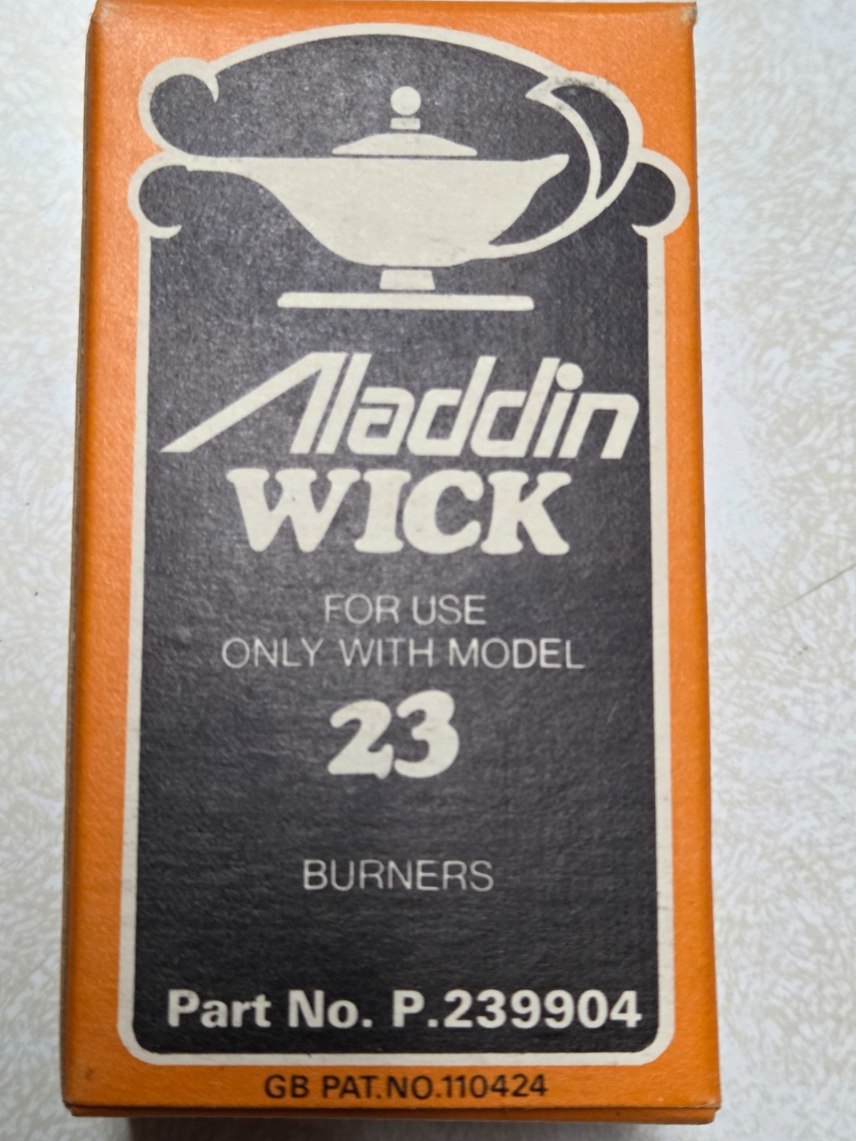 Vintage Aladdin Oil Lamp Wick For Use With Model 23 Burners New Old Stock