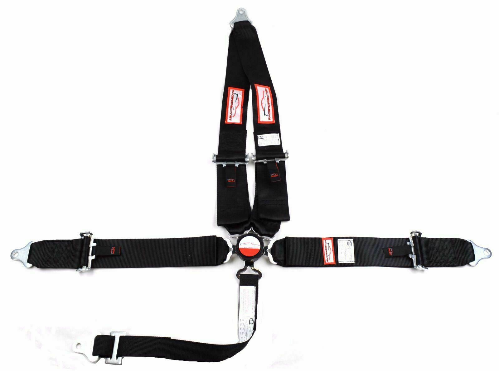 SFI 16.1 PULL UP RACING HARNESS 5 POINT V ROLL BAR MOUNT 3