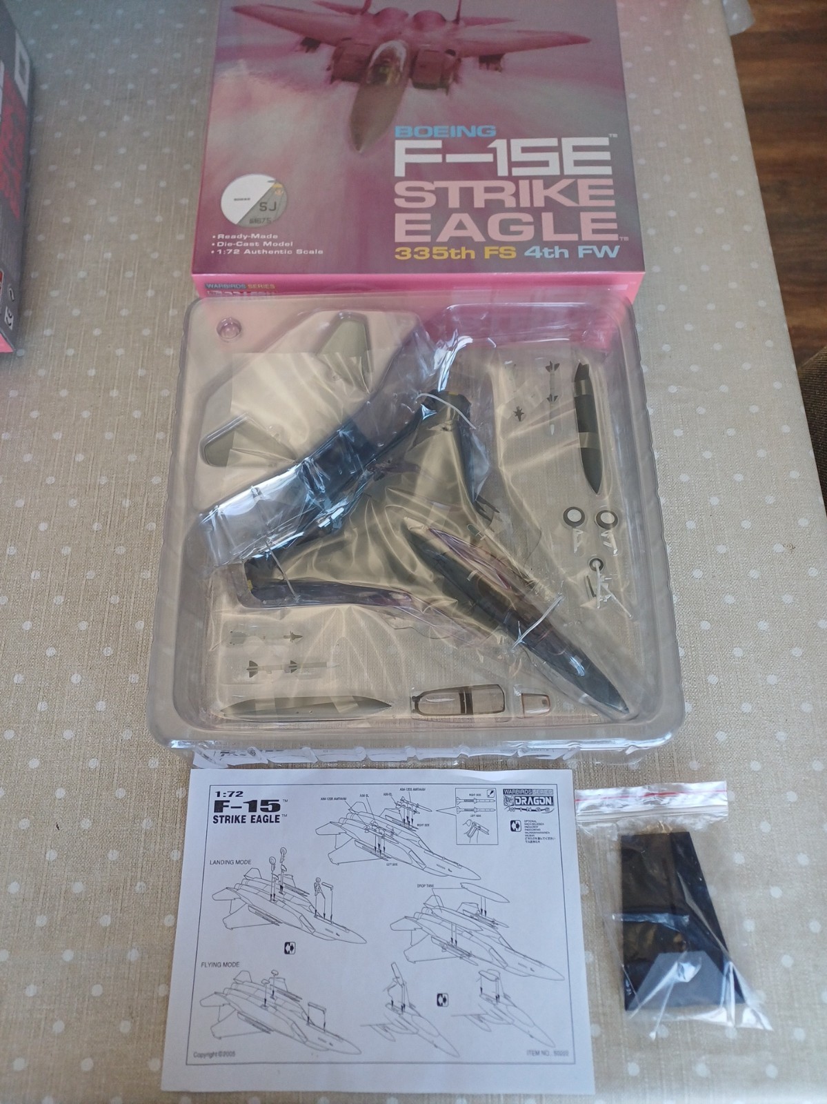 Dragon Wings 50222 Boeing F-15E Strike Eagle 335th FS 4th FW 1:72 BNIB REF LL30