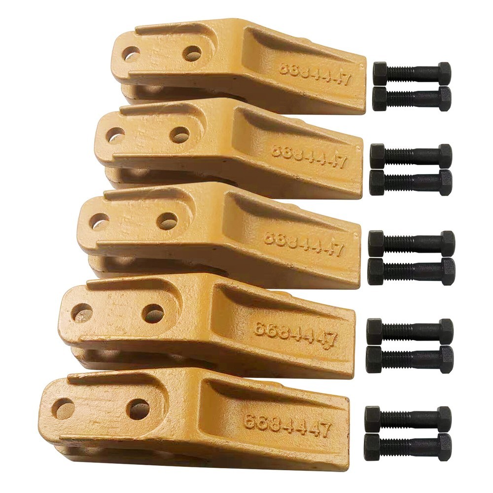 6684447 Bucket Teeth Skid Steer Backhoe Bolt On Tooth Unitooth - 5 PK 6684447 Bucket Teeth Skid Steer Backhoe Bolt On Tooth Unitooth - 5 PK