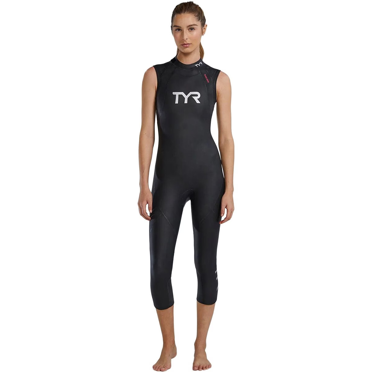 TYR Women\'s Hurricane Neoprene Wetsuit Cat 1 Sleeveless Black (XL).