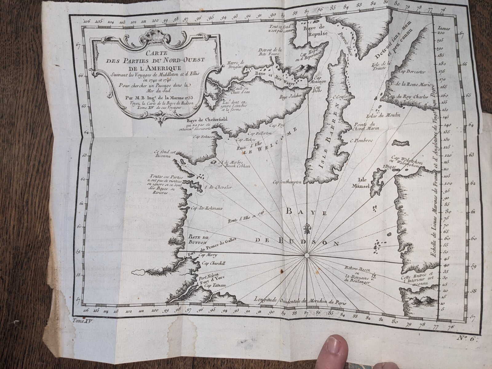 antique book-Prévost - Histoire générale des voyages T 58 - 1759