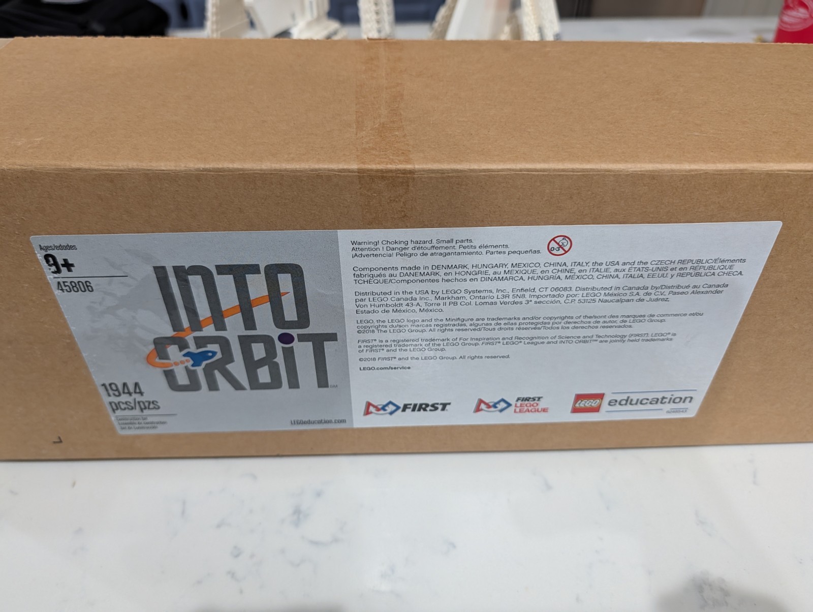 LEGO 45806 Into Orbit: First Lego League Challenge Lego Education, New-Open Box