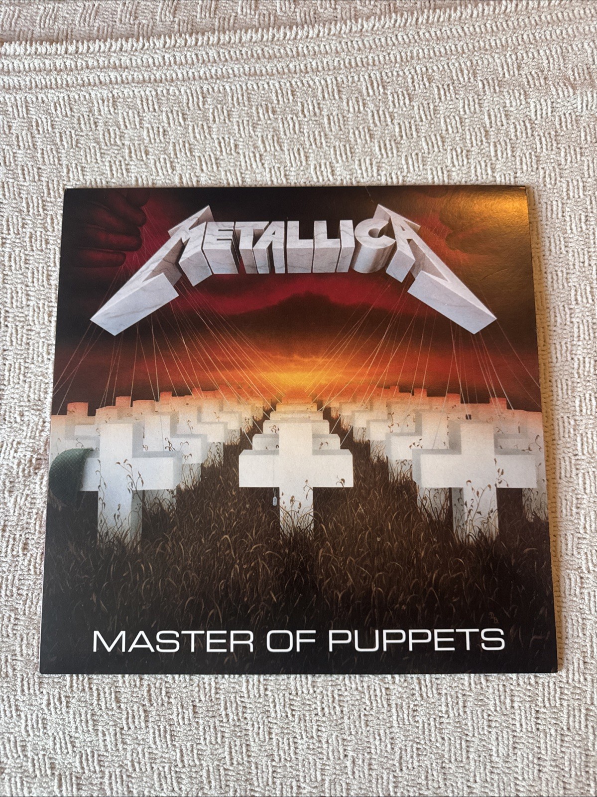 Metallica Master of Puppets LP 180g Remastered Vinyl Battery Orion NM