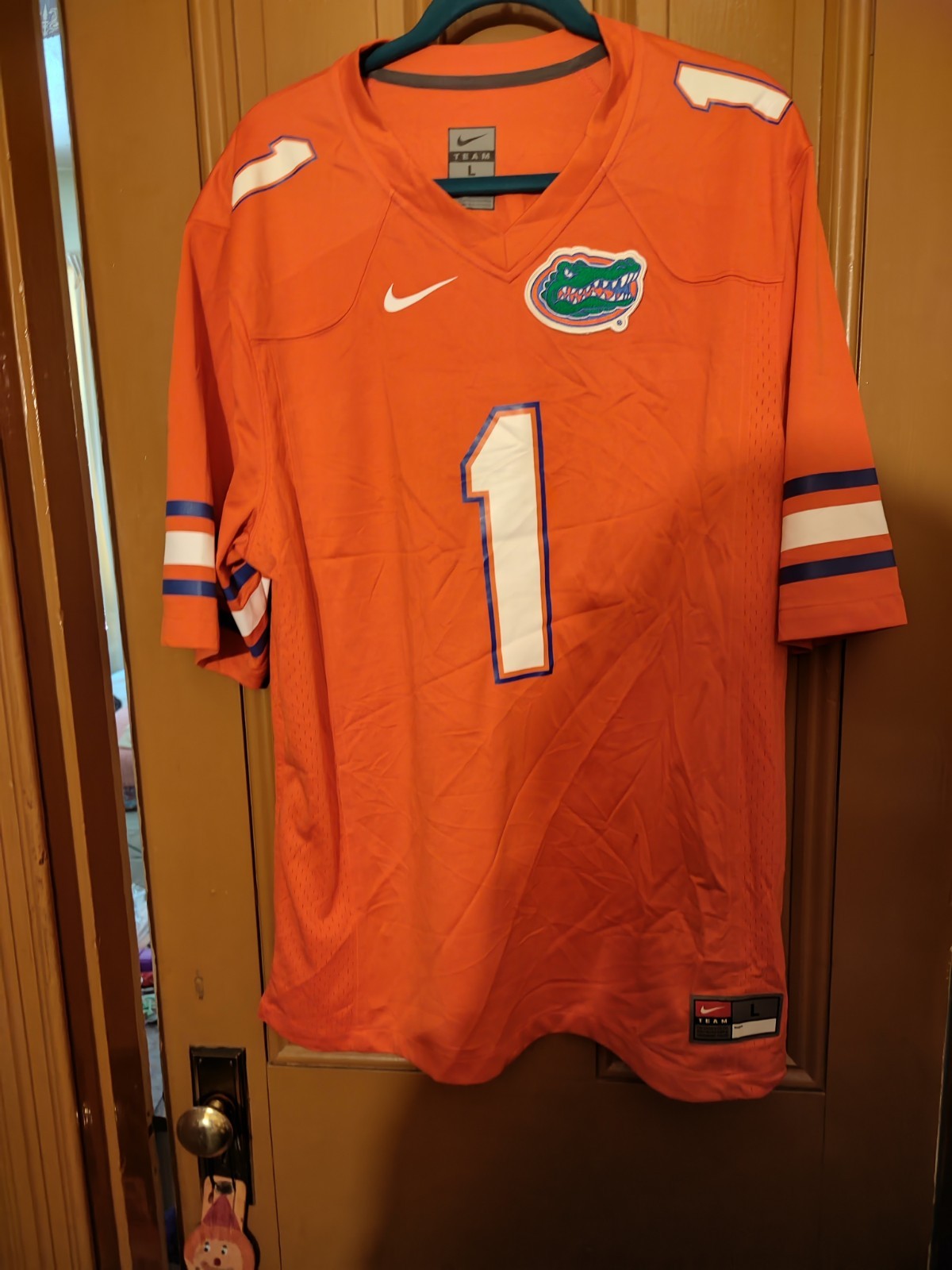 Nike Florida Gators L George #1 Jersey Men\'s L Orange NWT