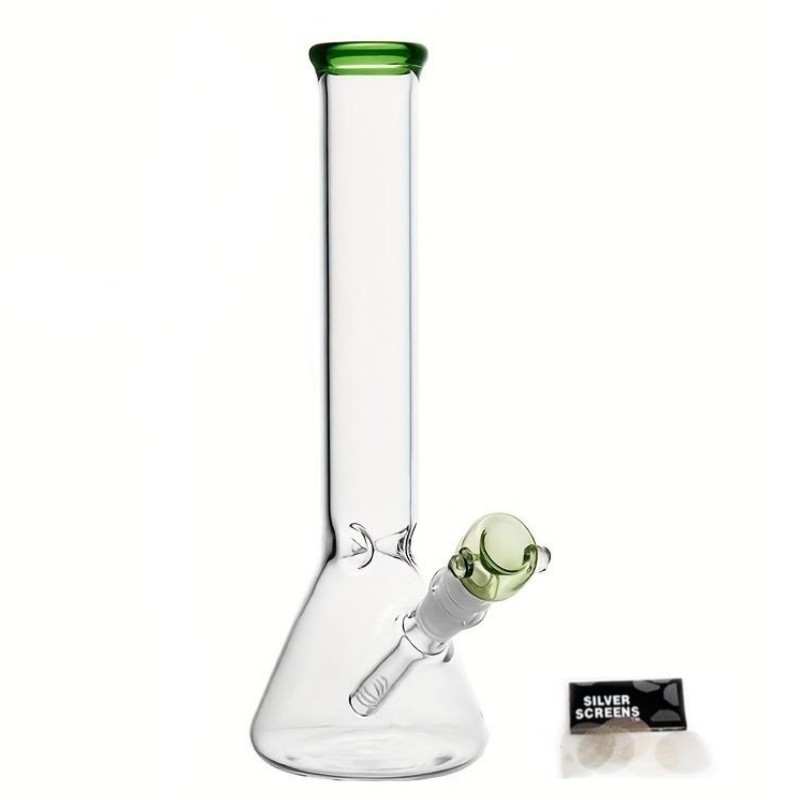 10 inch Heavy Glass Bong Water Pipe Smoking Bong Beaker + 14mm Bowl hookah USA 10 inch Heavy Glass Bong Water Pipe Smoking Bong Beaker + 14mm Bowl hookah USA