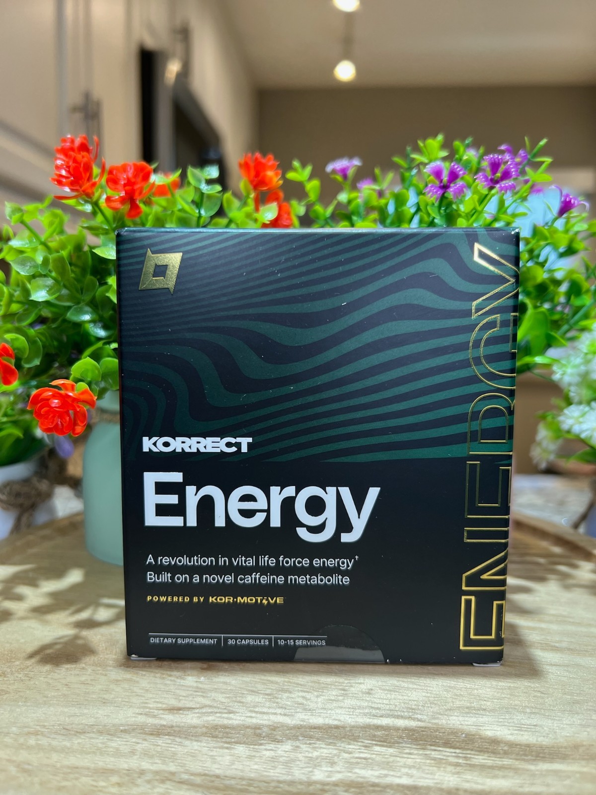 Korrect Energy Paraxanthine Supplement | Clean Energy & Focus 30 Caps Korrect Energy Paraxanthine Supplement | Clean Energy & Focus 30 Caps