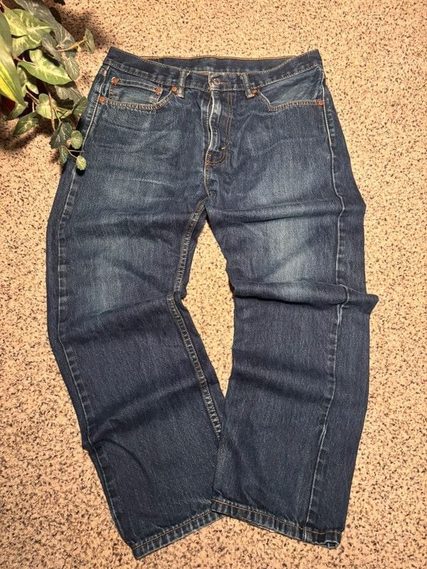 Vintage Y2K Grunge Streetwear Levi\'s 505 Regular Fit Dark Wash Jeans Size 34x29 Vintage Y2K Grunge Streetwear Levi\'s 505 Regular Fit Dark Wash Jeans Size 34x29