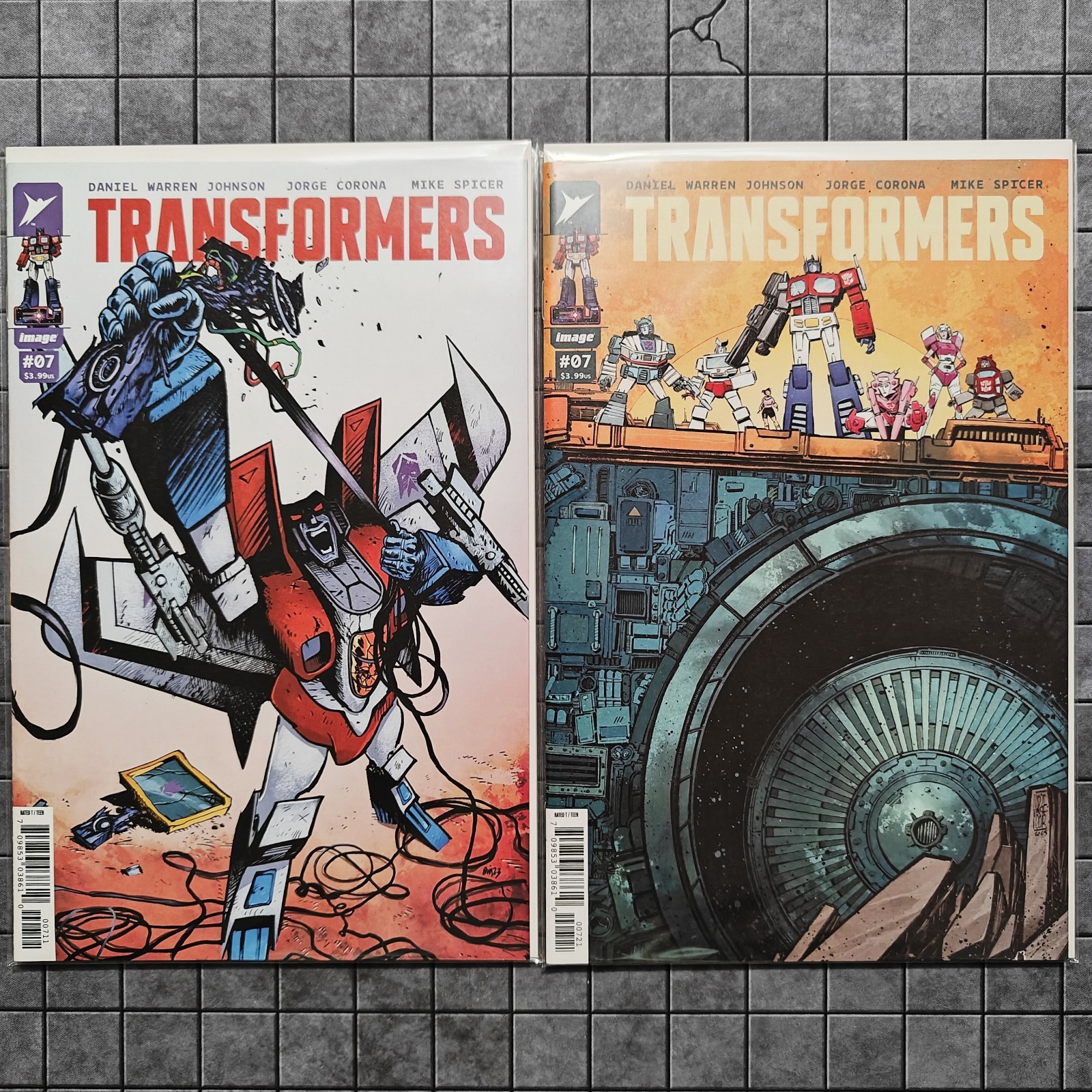 Transformers #7 (Variant Cover A & B) - (2024) - SET - We Combine - UNREAD NM