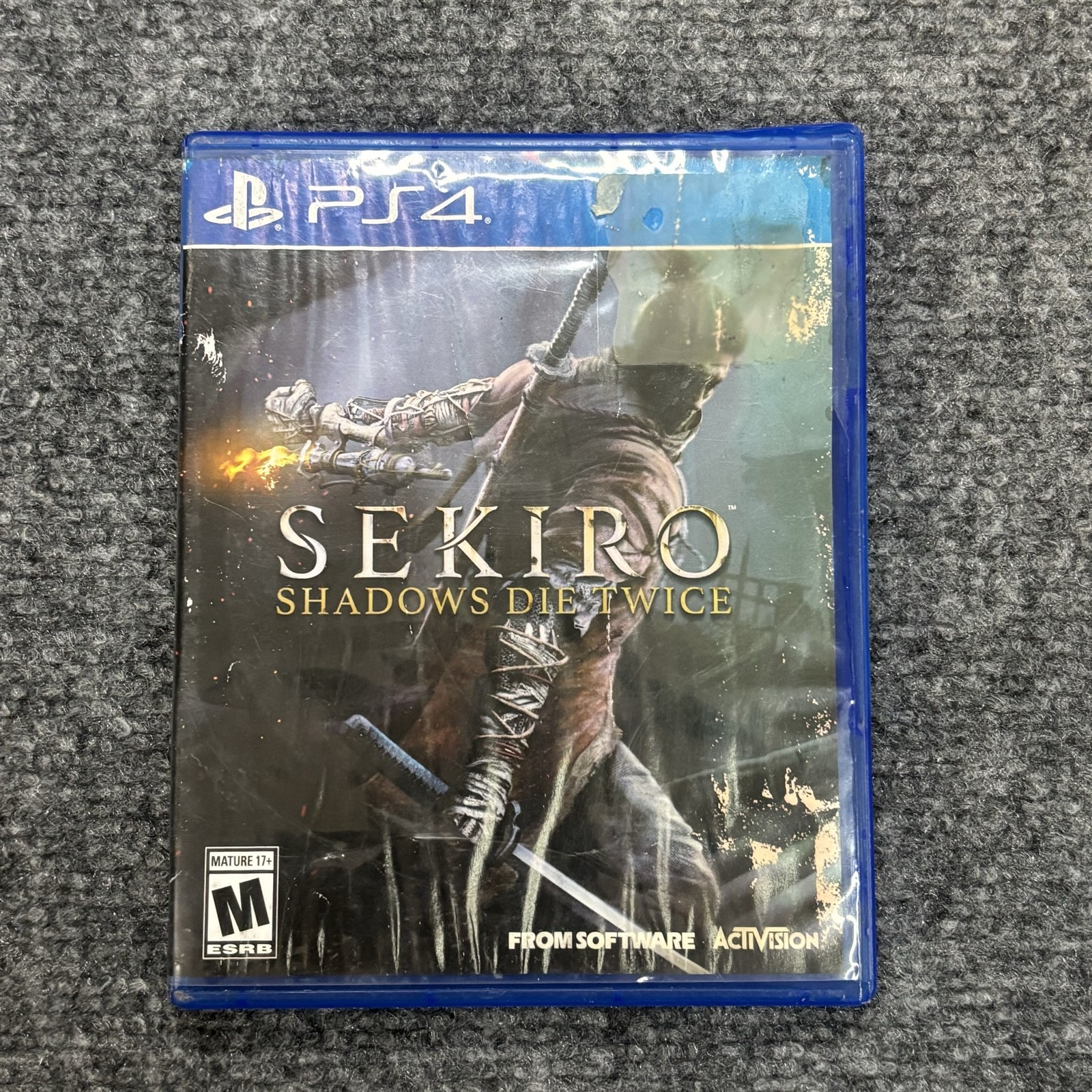 Sekiro Shadows Die Twice Sony PlayStation 4 Game Disc Action Activision NTSC