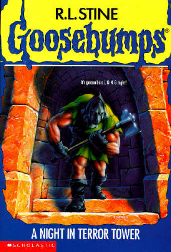 A Night in Terror Tower (Goosebumps # 27) - Paperback By Stine, R. L. - GOOD