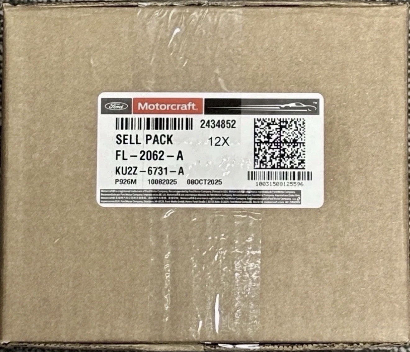 Genuine OEM Motorcraft Engine Oil Filters - (FL-2062-A) (24 PACK) Genuine OEM Motorcraft Engine Oil Filters - (FL-2062-A) (24 PACK)