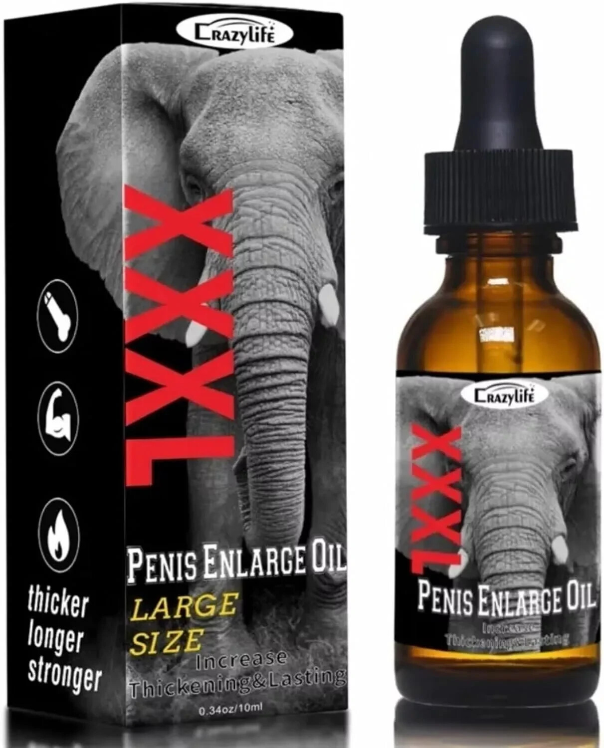 Male Natural Enlarger Oil Big & Thick Growth Faster XXXL Enhancement Cream td
