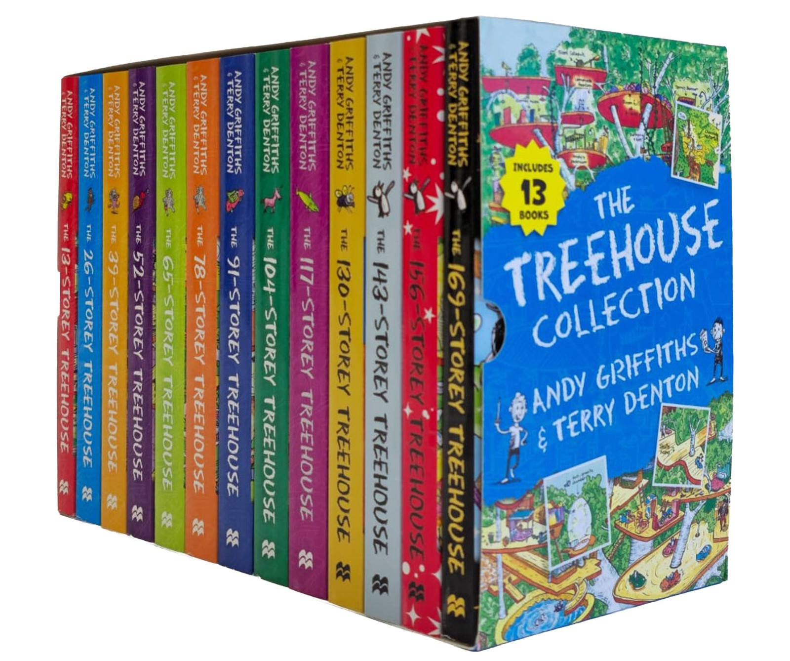 The Treehouse Series by Andy Griffiths & Terry Denton 13 Books Box Set - PB
